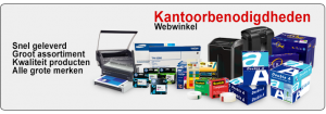 Kantoorbenodigdheden webwinkel